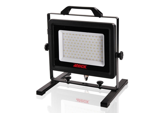 Afbeeldingen van BOUWLAMP LED KLASSE 1 100W 11000 LUMEN INCLUSIEF STATIEF 4T