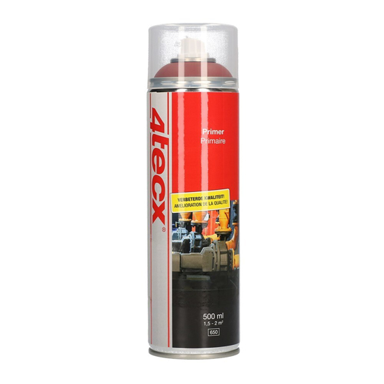 Afbeeldingen van PRIMER GRONDLAAG ROOD 500ML