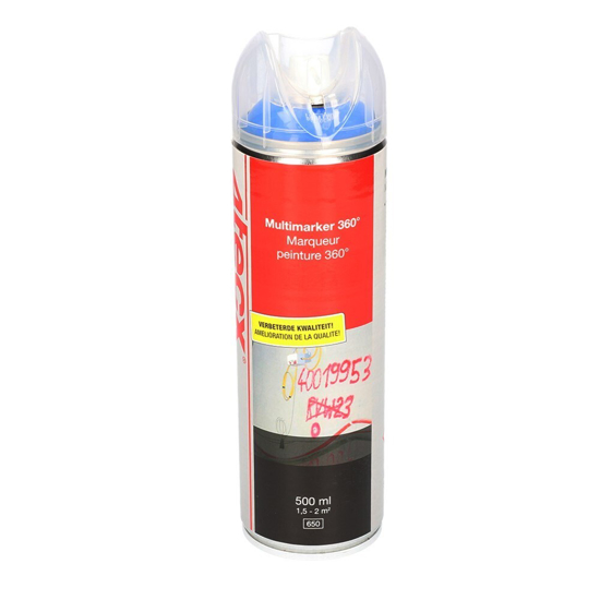 Afbeeldingen van MULTIMARKER FLUOR BLAUW 360° 500ML