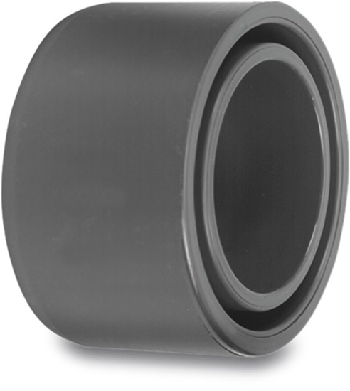 Afbeeldingen van PVC-U INLIJMRING 16BAR GRIJS 50MM LIJMSPIE X 40MM LIJMMOF