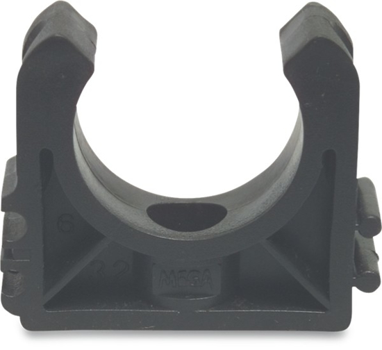 Afbeeldingen van PP BUISKLEM TYPE 2 ZWART 32MM